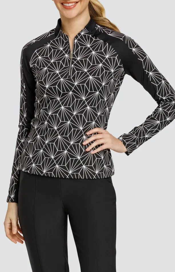 Tail Activewear Ender Top 8211 Flourishing Palms Women Long Sleeve