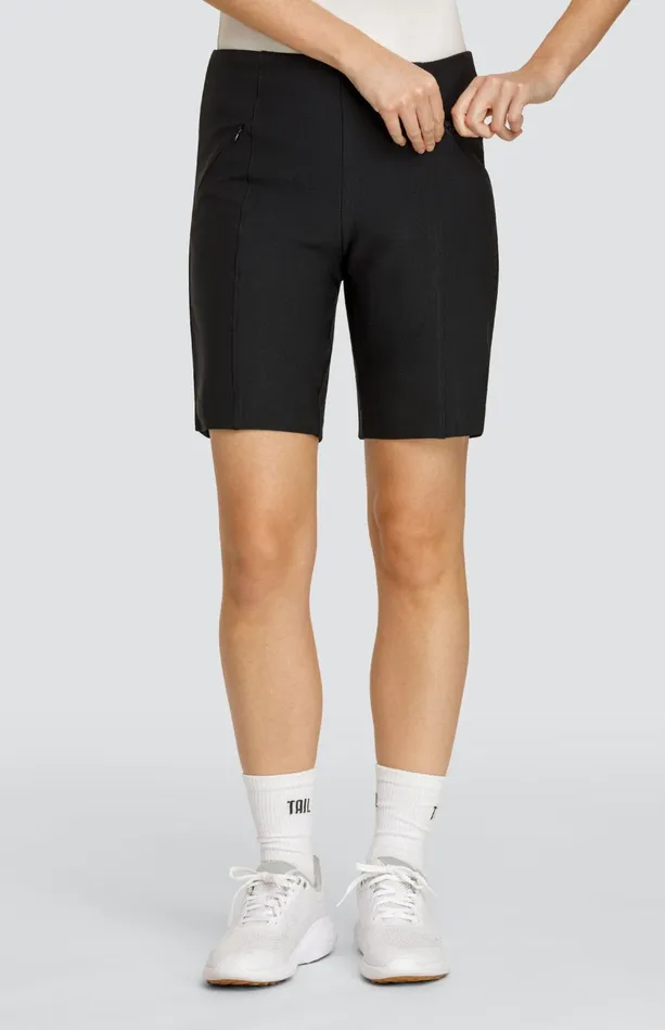 Tail Activewear Laine 18034 Short 8211 Onyx Black Women Shorts