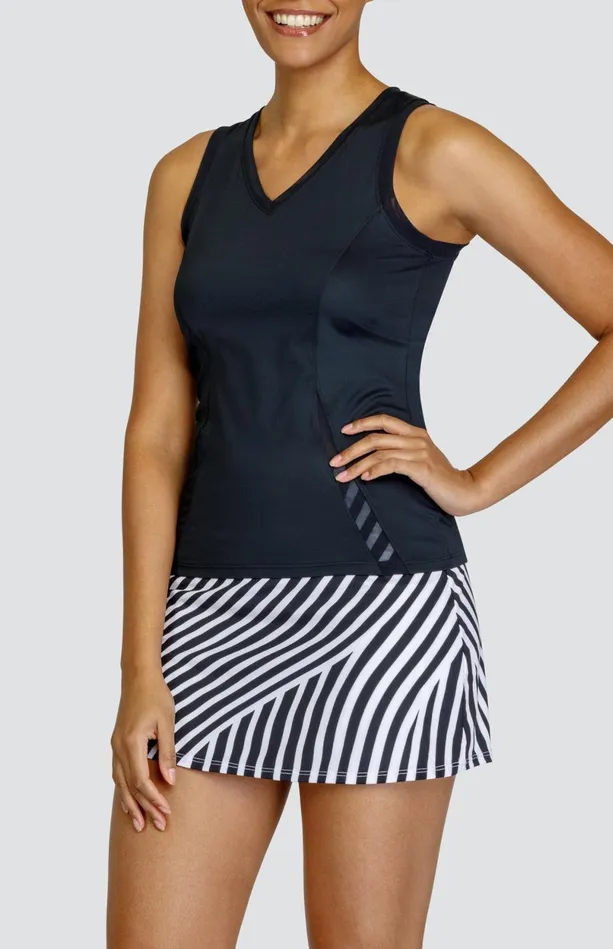 Tail Activewear Luella Tank 8211 Onyx Black Women Tanks