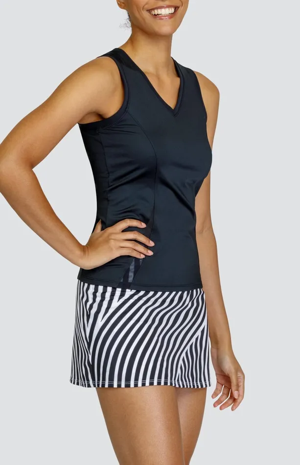 Tail Activewear Luella Tank 8211 Onyx Black Women Tanks