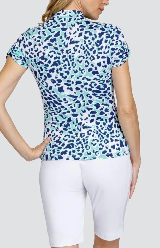 Tail Activewear Montse Top 8211 Mountain Lynx Women Short Sleeve