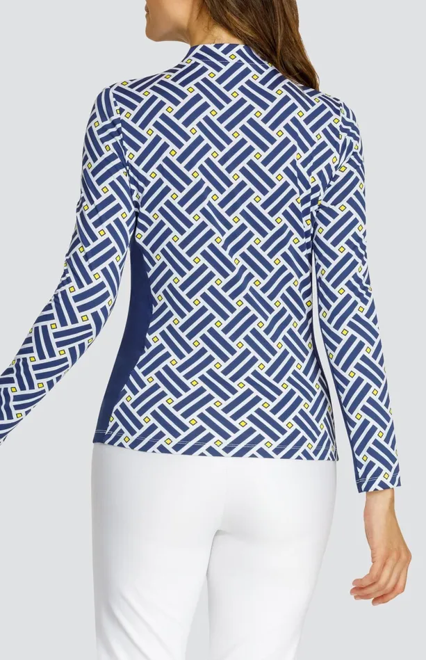 Tail Activewear Trey Top 8211 Electric Diamond Women Long Sleeve