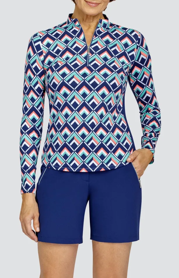 Tail Activewear Wai Top 8211 Gem Geo Women Long Sleeve