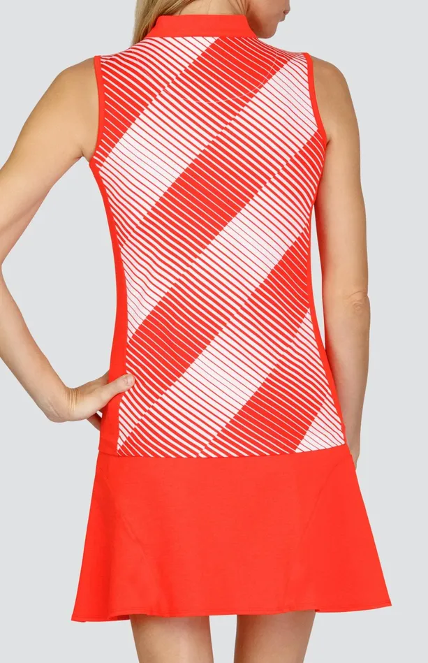 Tail Activewear Zura Top 8211 Inverted Stripe 8211 FINAL SALE Women Sleeveless