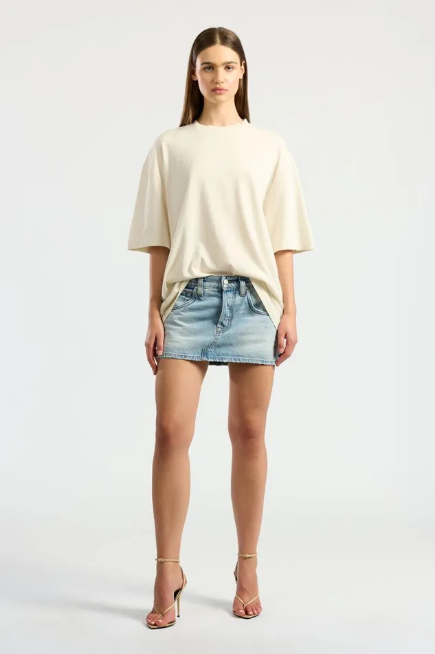 Tees Men COTTON CITIZEN Bowie Tee Vintage Bone Tees Men COTTON CITIZEN Bowie Tee Vintage Bone