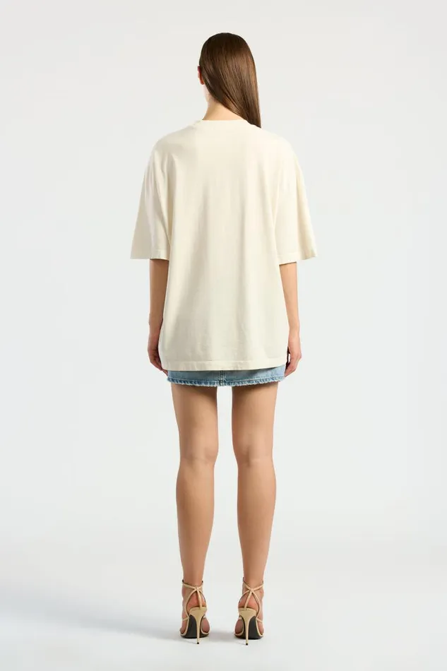 Tees Men COTTON CITIZEN Bowie Tee Vintage Bone Tees Men COTTON CITIZEN Bowie Tee Vintage Bone