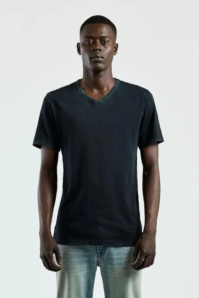 Tees Men COTTON CITIZEN Classic VNeck Tee Vintage Black