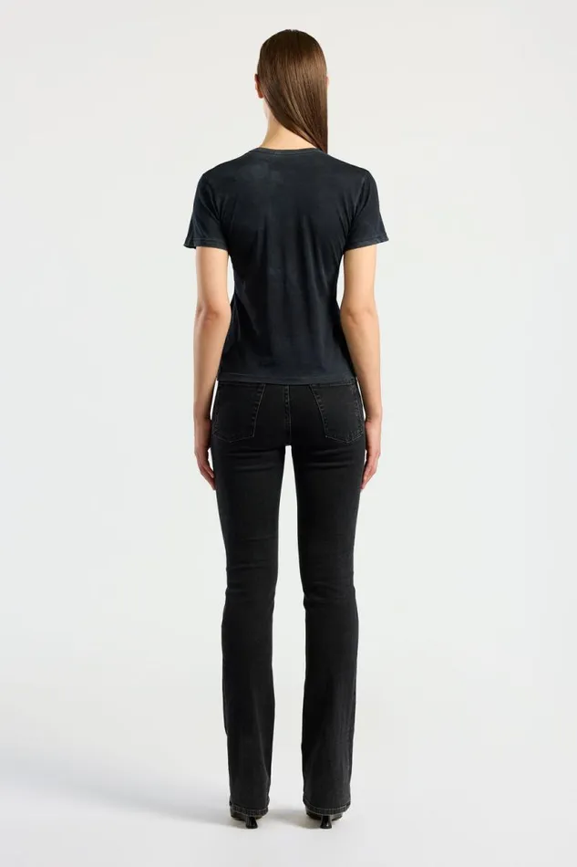 Tees Women COTTON CITIZEN Standard VNeck Tee Vintage Black Tees Women COTTON CITIZEN Standard VNeck Tee Vintage Black