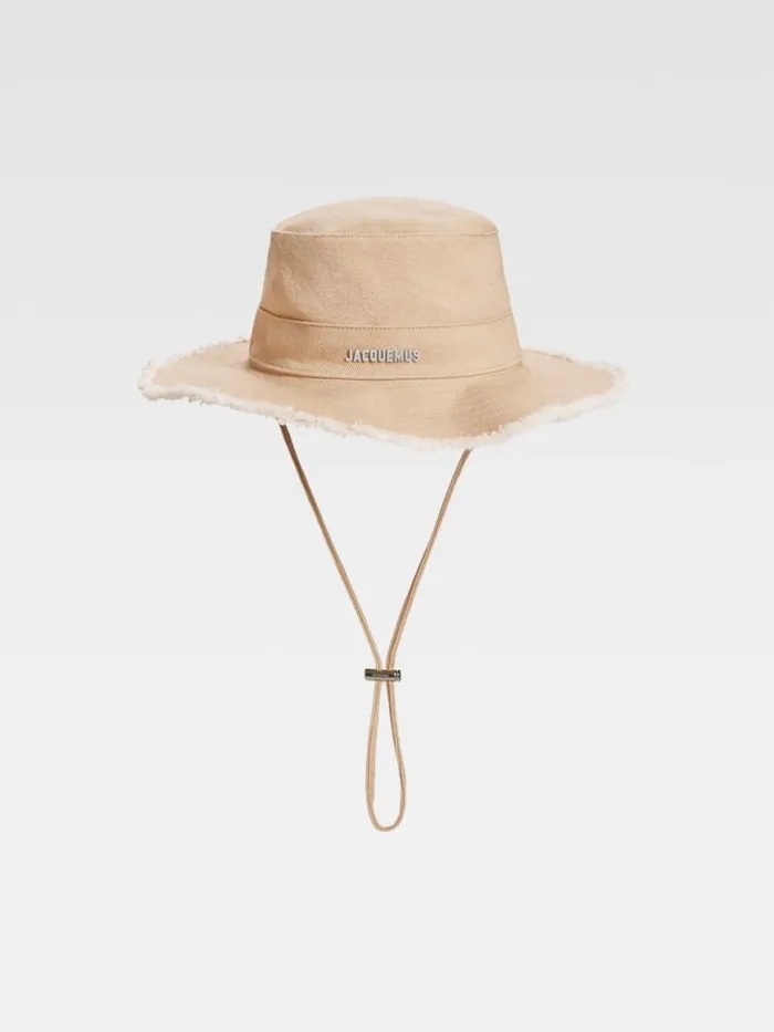 The Artichaut Bucket Hat Beige WomenMen JACQUEMUS Hats