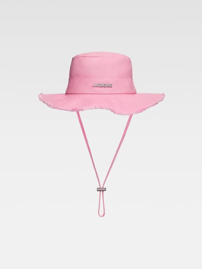 The Artichaut Bucket Hat Light Pink WomenMen JACQUEMUS Hats