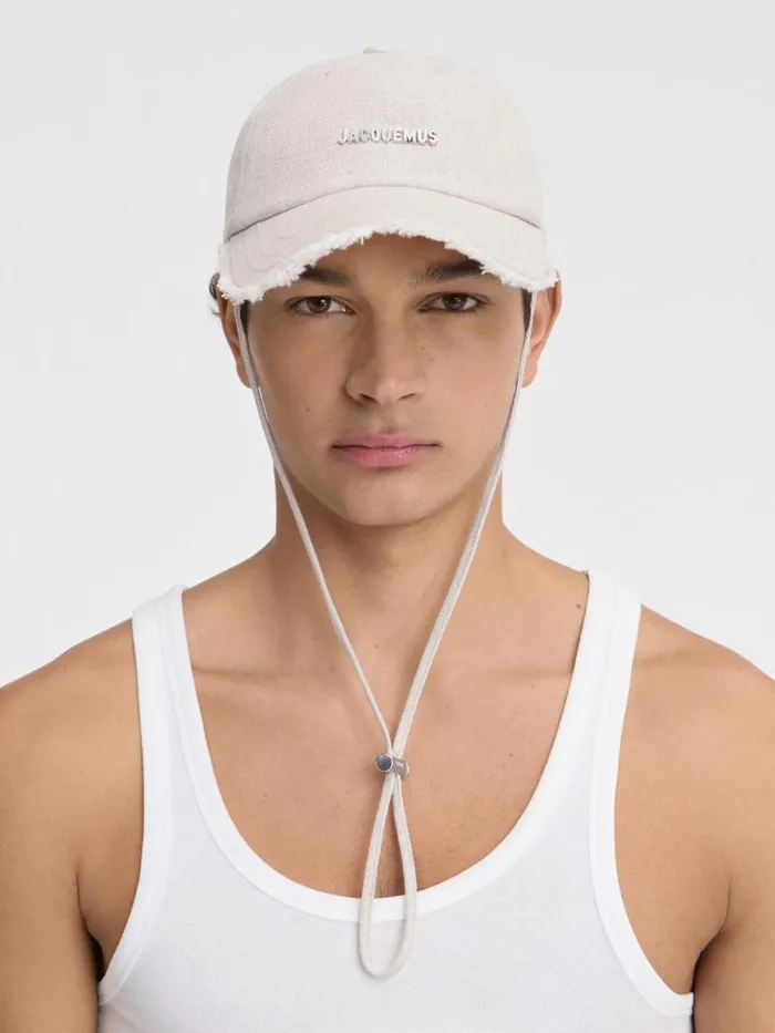 The Artichaut Cap Light Greige WomenMen JACQUEMUS Hats The Artichaut Cap Light Greige WomenMen JACQUEMUS Hats