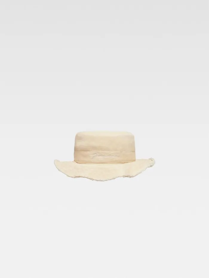 The Artichaut Kids039 Bucket Hat Dark Beige WomenMen JACQUEMUS Accessories and Shoes
