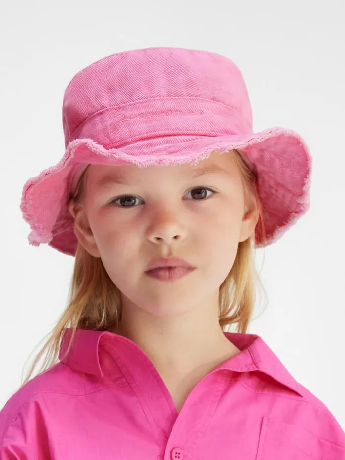 The Artichaut Kids039 Bucket Hat Pink WomenMen JACQUEMUS Accessories and Shoes The Artichaut Kids039 Bucket Hat Pink WomenMen JACQUEMUS Accessories and Shoes