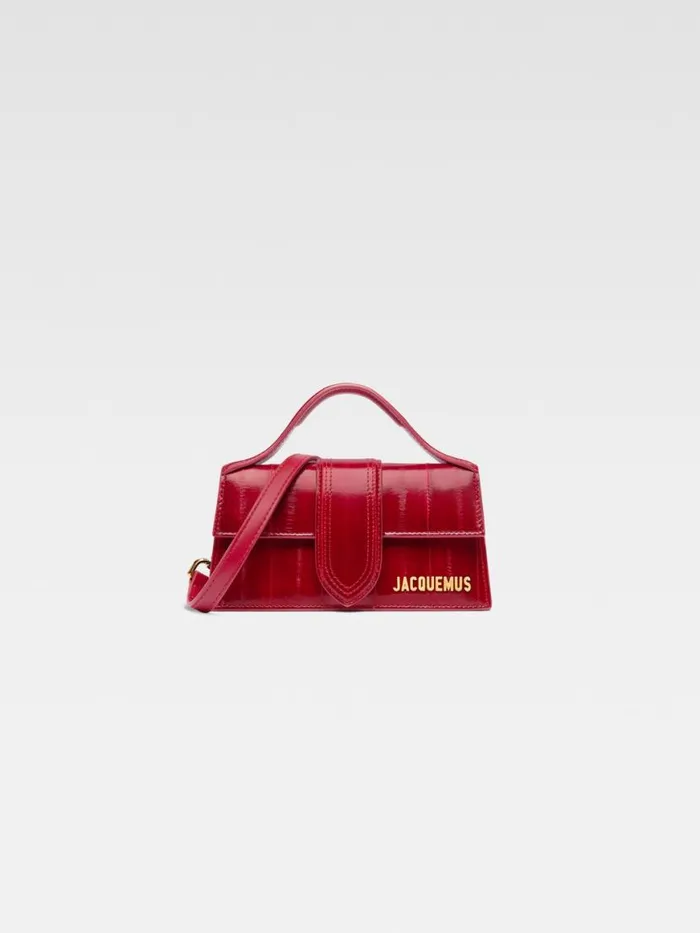 The Bambino Dark Red Women JACQUEMUS Crossbody and Handbags