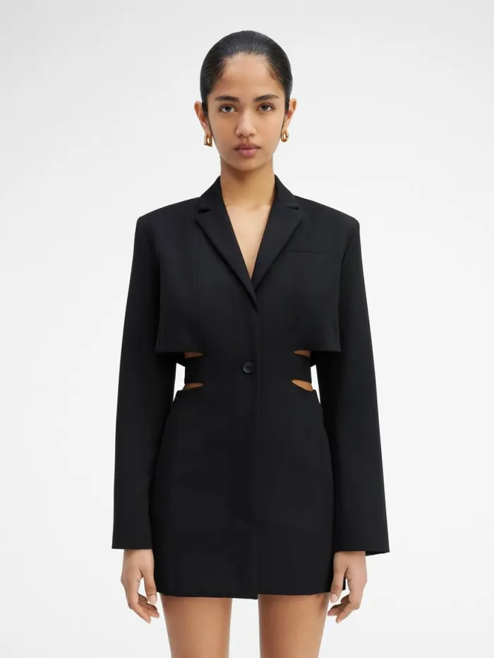The Bari Dress Black Women JACQUEMUS Dresses and Skirts The Bari Dress Black Women JACQUEMUS Dresses and Skirts