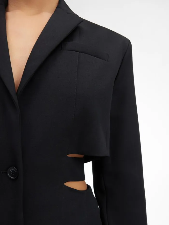 The Bari Dress Black Women JACQUEMUS Dresses and Skirts The Bari Dress Black Women JACQUEMUS Dresses and Skirts