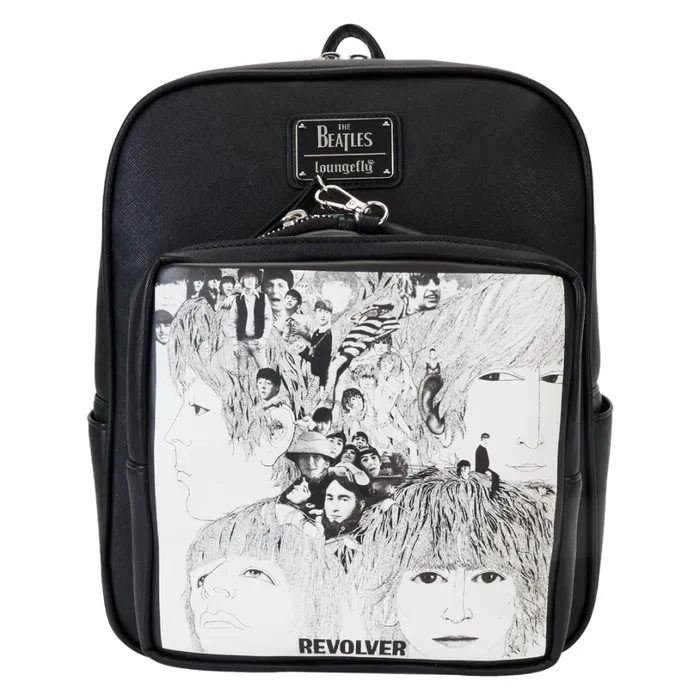 The Beatles Revolver Album Cover Mini Backpack With Record Coin Bag Unisex Loungefly Backpacks The Beatles Revolver Album Cover Mini Backpack With Record Coin Bag Unisex Loungefly Backpacks