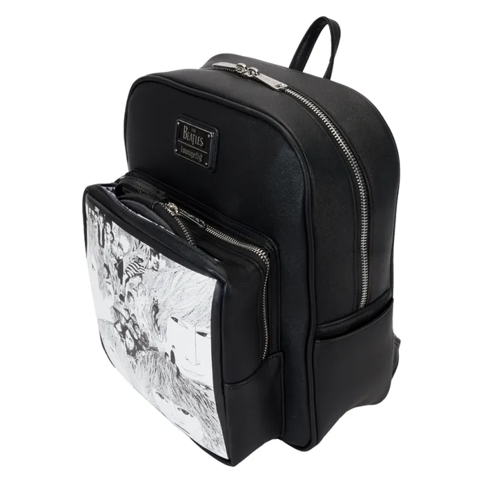The Beatles Revolver Album Cover Mini Backpack With Record Coin Bag Unisex Loungefly Backpacks The Beatles Revolver Album Cover Mini Backpack With Record Coin Bag Unisex Loungefly Backpacks