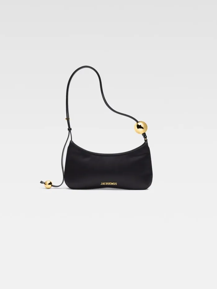 The Bisou Perle Black Women JACQUEMUS Shoulder Bags