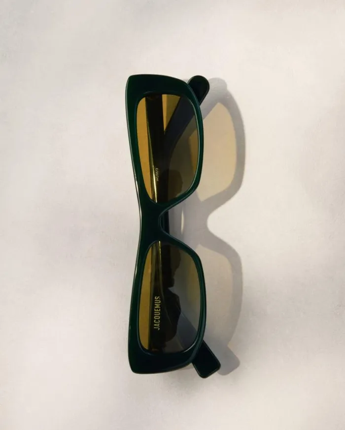 The Capri Sunglasses Dark Green WomenMen JACQUEMUS Sunglasses The Capri Sunglasses Dark Green WomenMen JACQUEMUS Sunglasses