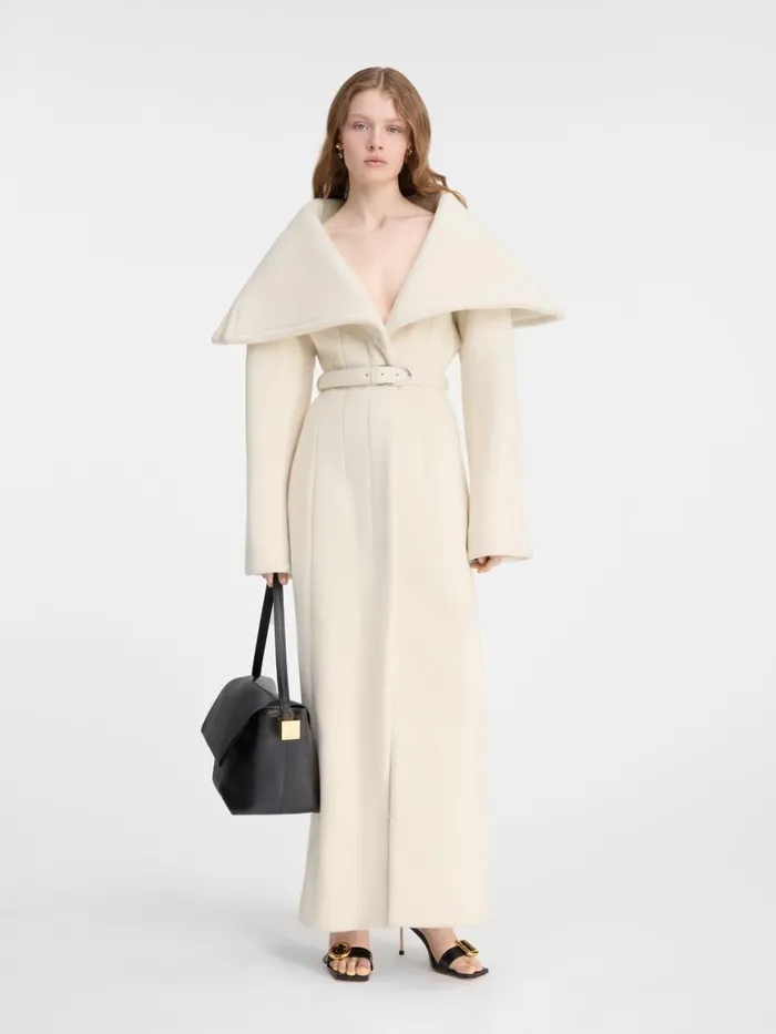 The Caruso Coat Offwhite Women JACQUEMUS Coats and Jackets