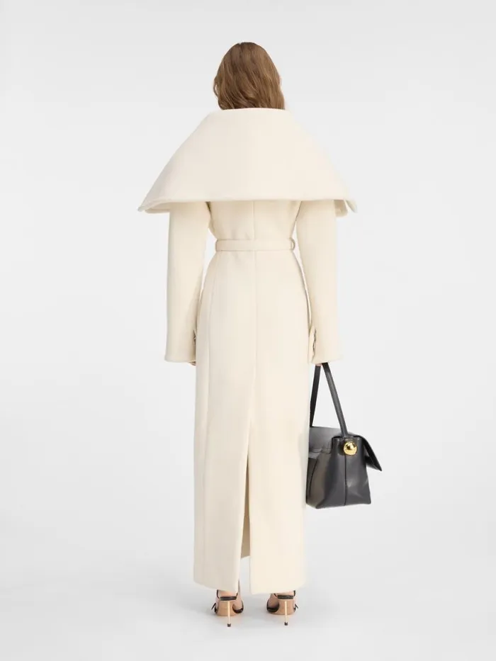 The Caruso Coat Offwhite Women JACQUEMUS Coats and Jackets