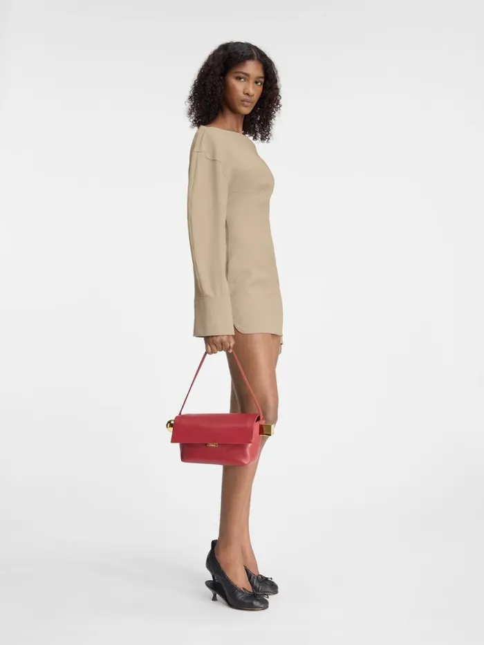 The Casaco Shirt Dress Beige Women JACQUEMUS Dresses and Skirts The Casaco Shirt Dress Beige Women JACQUEMUS Dresses and Skirts