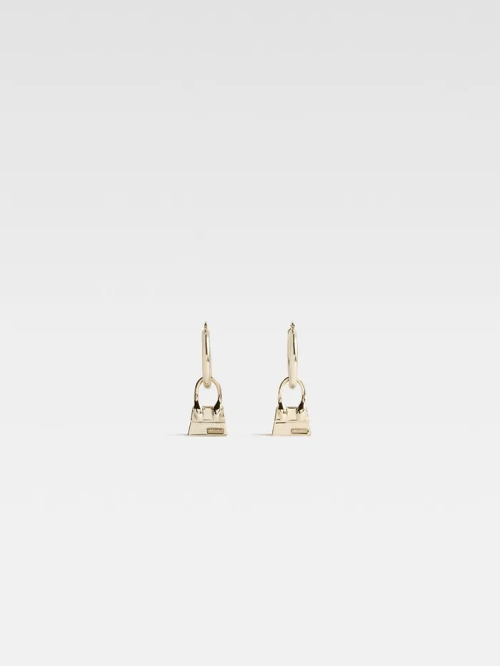 The Chiquito Hoops Earrings Light Gold Women JACQUEMUS Jewellery