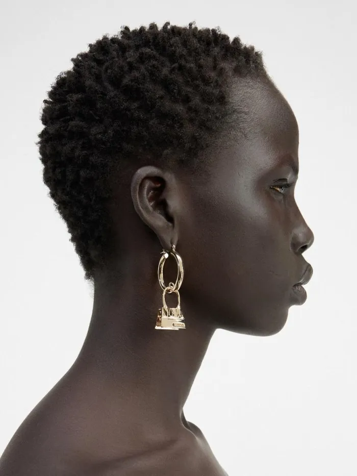 The Chiquito Hoops Earrings Light Gold Women JACQUEMUS Jewellery The Chiquito Hoops Earrings Light Gold Women JACQUEMUS Jewellery