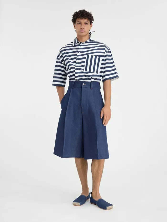 The DeNmes Ravello Denim Shorts Navy Men JACQUEMUS Denim