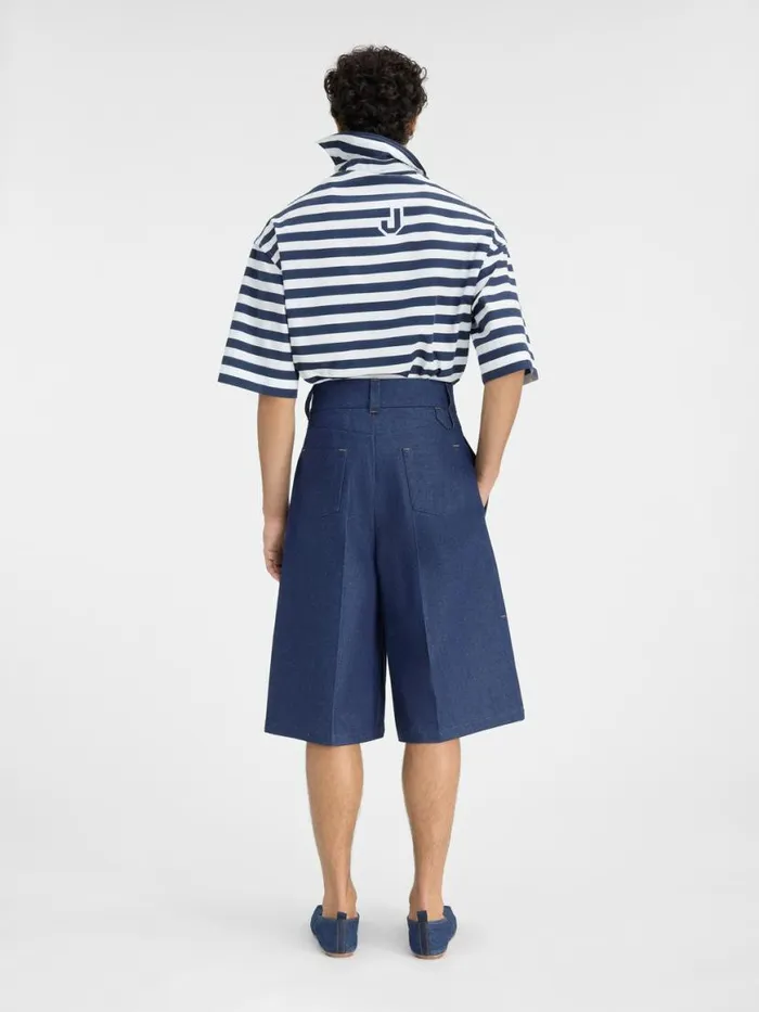 The DeNmes Ravello Denim Shorts Navy Men JACQUEMUS Denim The DeNmes Ravello Denim Shorts Navy Men JACQUEMUS Denim