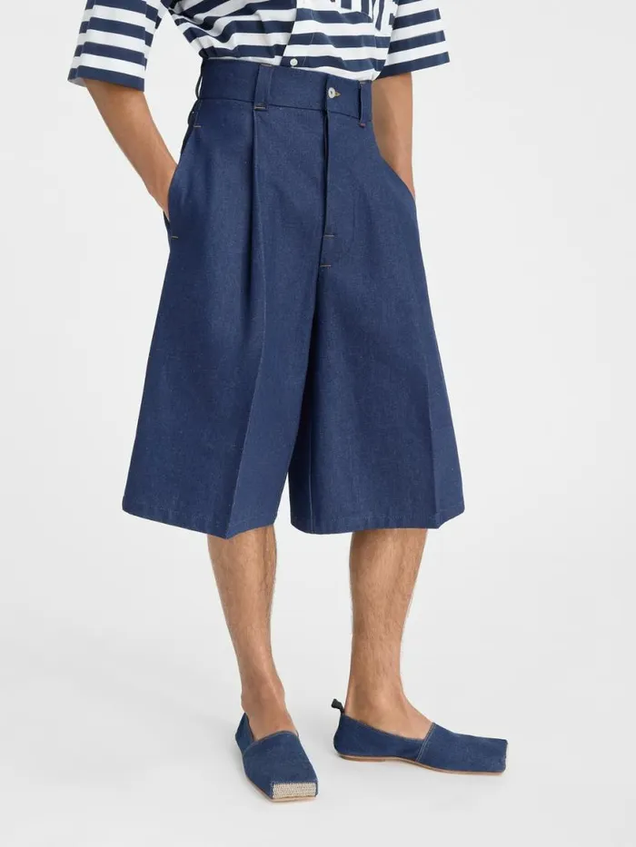 The DeNmes Ravello Denim Shorts Navy Men JACQUEMUS Denim The DeNmes Ravello Denim Shorts Navy Men JACQUEMUS Denim
