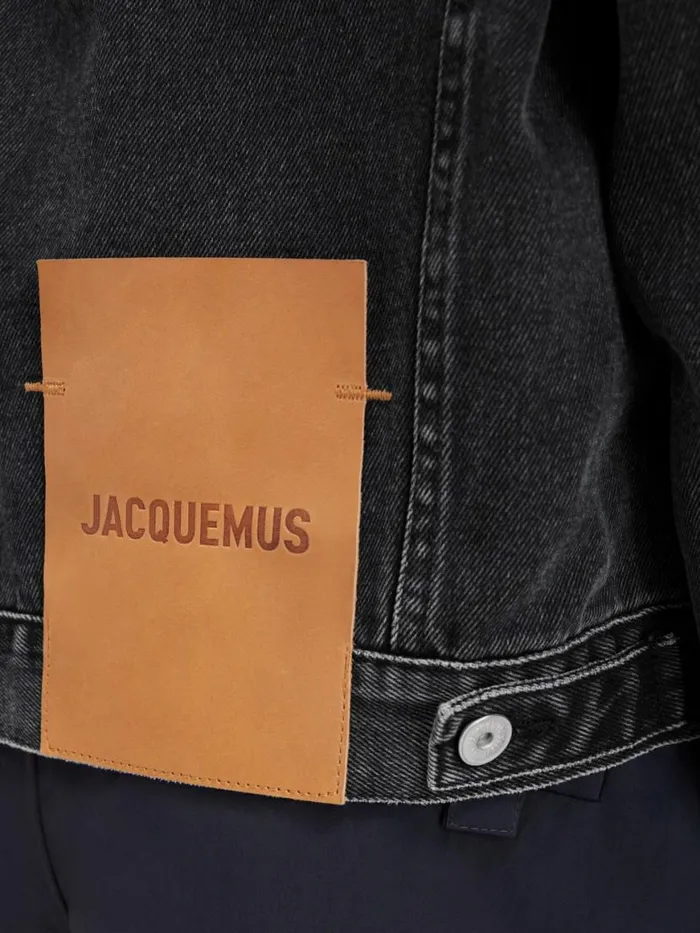 The Denim DeNmes Jacket Black Men JACQUEMUS Denim The Denim DeNmes Jacket Black Men JACQUEMUS Denim