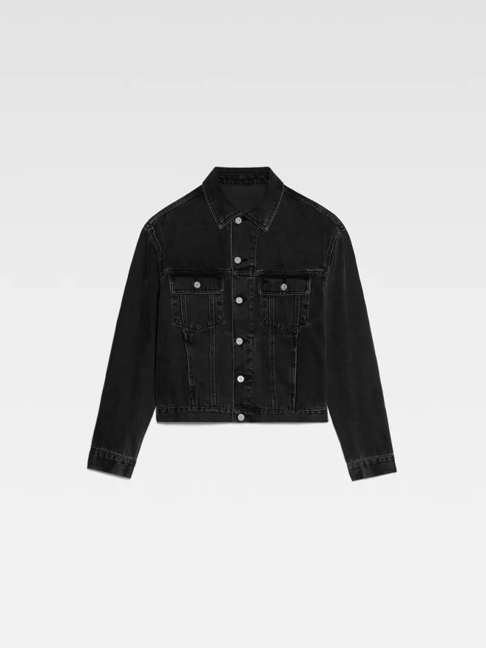 The Denim DeNmes Jacket Black Men JACQUEMUS Denim The Denim DeNmes Jacket Black Men JACQUEMUS Denim