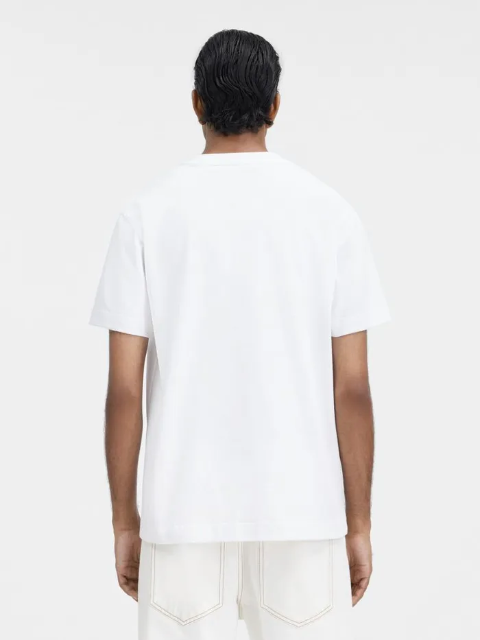 The Gros Grain Tshirt White WomenMen JACQUEMUS Tshirts The Gros Grain Tshirt White WomenMen JACQUEMUS Tshirts