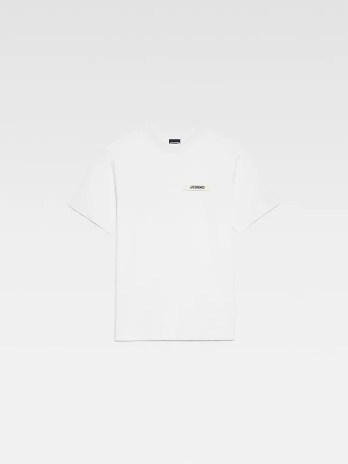 The Gros Grain Tshirt White WomenMen JACQUEMUS Tshirts The Gros Grain Tshirt White WomenMen JACQUEMUS Tshirts