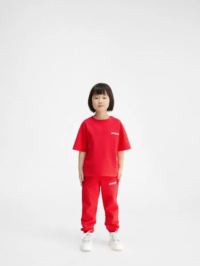 The Jacquemus Kids039 Tshirt Red WomenMen JACQUEMUS Tops