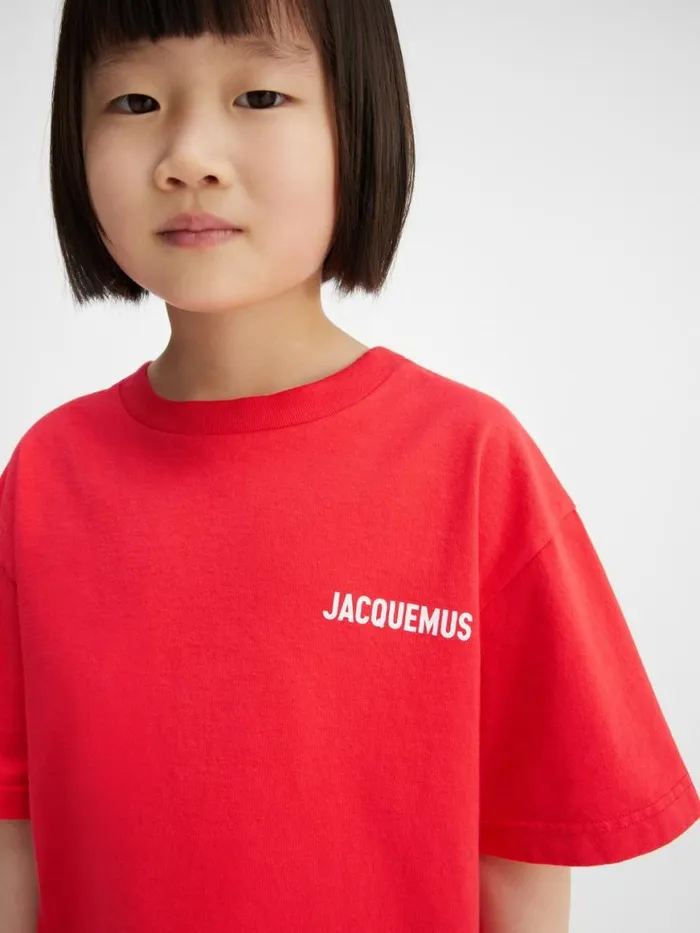The Jacquemus Kids039 Tshirt Red WomenMen JACQUEMUS Tops The Jacquemus Kids039 Tshirt Red WomenMen JACQUEMUS Tops