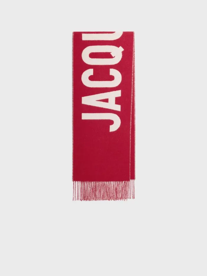 The Jacquemus Scarf Red WomenMen JACQUEMUS Scarves Beanies and Gloves