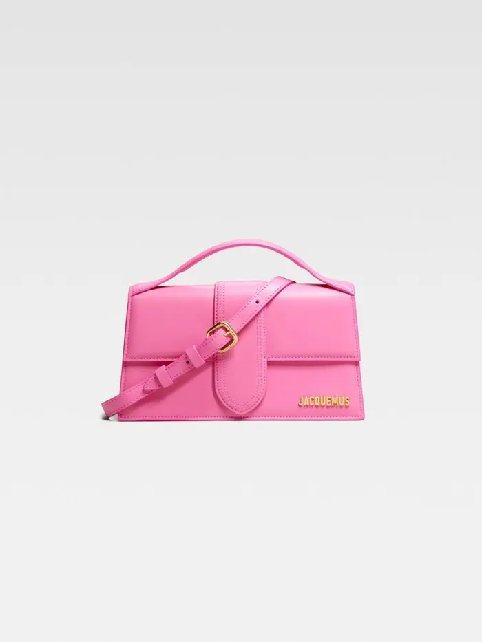 The Large Bambino Pink Women JACQUEMUS Crossbody and Handbags