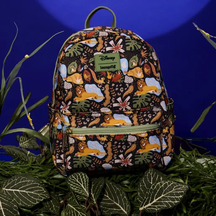 The Lion King 30th Anniversary Silhouette AllOver Print Canvas Square Mini Backpack Unisex Loungefly Backpacks The Lion King 30th Anniversary Silhouette AllOver Print Canvas Square Mini Backpack Unisex Loungefly Backpacks