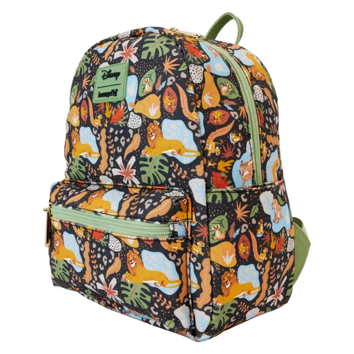 The Lion King 30th Anniversary Silhouette AllOver Print Canvas Square Mini Backpack Unisex Loungefly Backpacks The Lion King 30th Anniversary Silhouette AllOver Print Canvas Square Mini Backpack Unisex Loungefly Backpacks