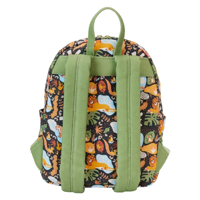The Lion King 30th Anniversary Silhouette AllOver Print Canvas Square Mini Backpack Unisex Loungefly Backpacks The Lion King 30th Anniversary Silhouette AllOver Print Canvas Square Mini Backpack Unisex Loungefly Backpacks