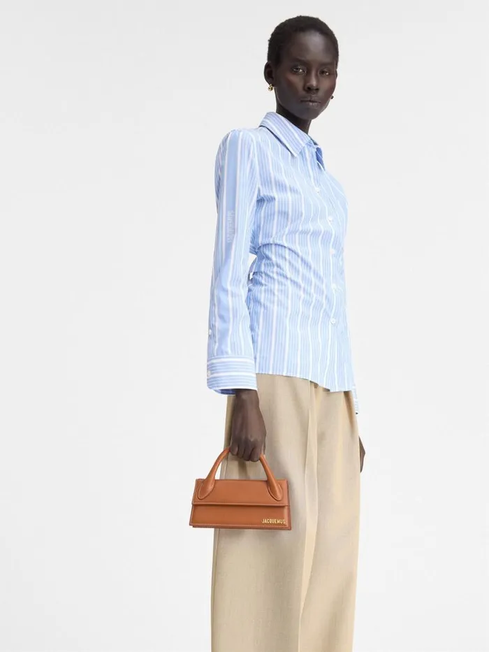 The Long Chiquito Light Brown Women JACQUEMUS Crossbody and Handbags The Long Chiquito Light Brown Women JACQUEMUS Crossbody and Handbags