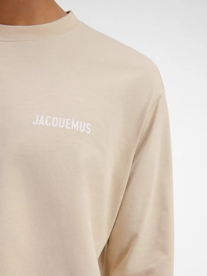 The Longsleeve Tshirt Light Beige WomenMen JACQUEMUS Tshirts The Longsleeve Tshirt Light Beige WomenMen JACQUEMUS Tshirts