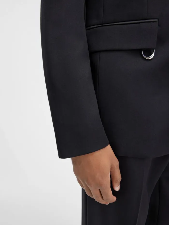 The Melo Tuxedo Jacket Black Men JACQUEMUS Coats and Jackets The Melo Tuxedo Jacket Black Men JACQUEMUS Coats and Jackets