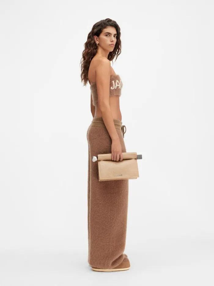 The Nuvola Bra Camel Women JACQUEMUS Knits The Nuvola Bra Camel Women JACQUEMUS Knits