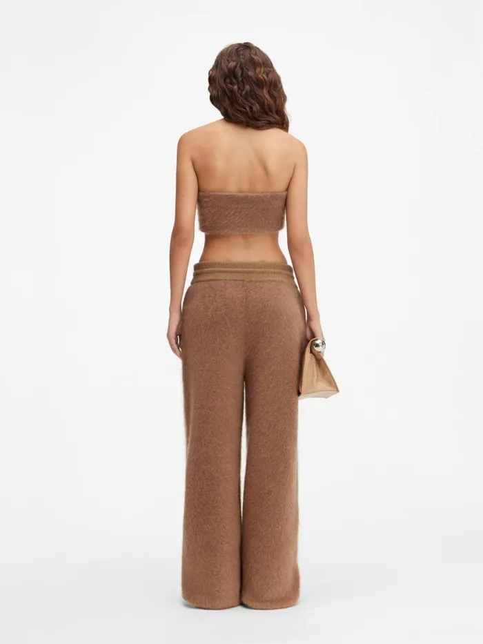 The Nuvola Bra Camel Women JACQUEMUS Knits The Nuvola Bra Camel Women JACQUEMUS Knits