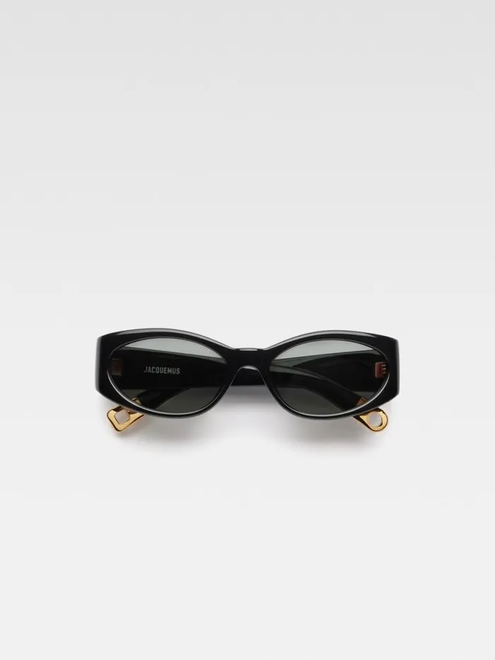 The Ovalo Sunglasses Black WomenMen JACQUEMUS Sunglasses