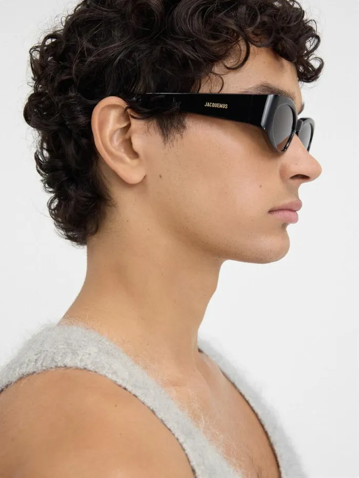 The Ovalo Sunglasses Black WomenMen JACQUEMUS Sunglasses The Ovalo Sunglasses Black WomenMen JACQUEMUS Sunglasses
